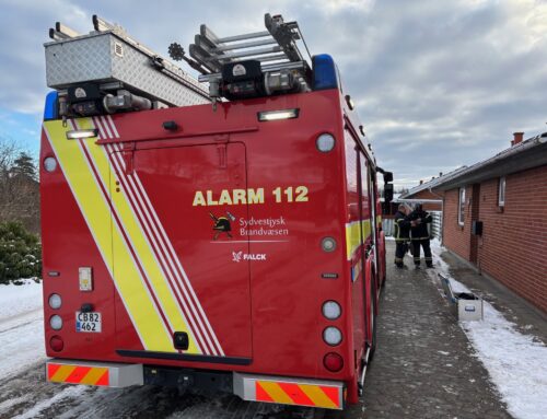 Hus var røgfyldt